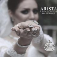 ژست عروس آتلیه آریستا