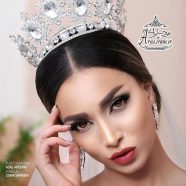 آرایش شیک عروس آرایشگاه ملکه