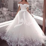 لباس عروس طرح A مزون آوا