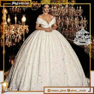 لباس عروس پرنسس مزون پینار