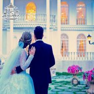 ژست عروس و داماد آتلیه زیما