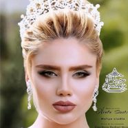 گریم عروس آرایشگاه آپامه