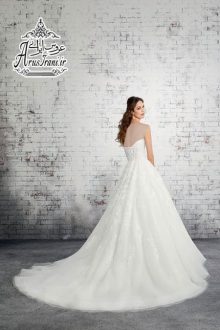 لباس عروس طرح A دنباله دار 2019