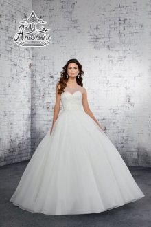 لباس عروس پرنسس دنباله دار 2019