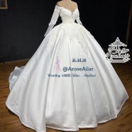 لباس عروس پرنسسی مزون آیلار