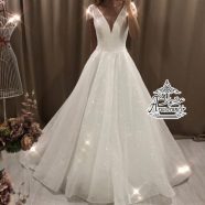 لباس عروس پف دار مزون پژواک