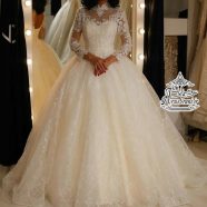 لباس پرنسسی مزون عروس سیکا