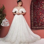 لباس پرنسسی مزون عروس ملکه شب