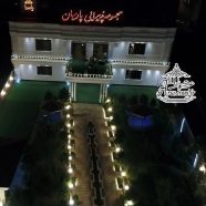 نمای محوطه باغ تالار پارسیان