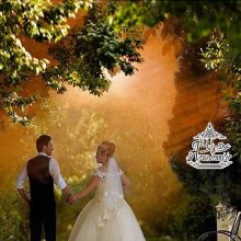 ژست عروس داماد آتلیه جلوه های ویژه