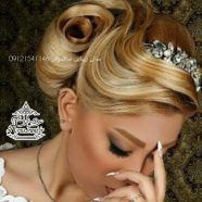 آرایش عروس آرایشگاه ساقدوش