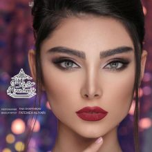 آرایش عروس آرایشگاه هنسه