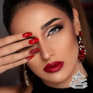 آرایش مجلسی شیک آرایشگاه رابو