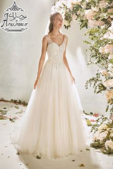 لباس عروس طرح A دنباله دار 2020